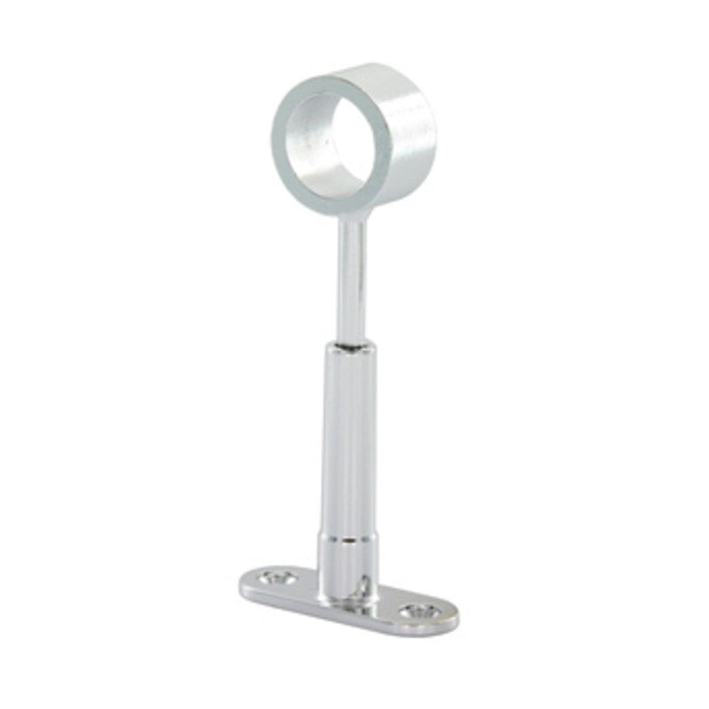 BL REGGITUBO CENTRALE TONDO REGOL 18 MM CROMATO*- 6,0 blister