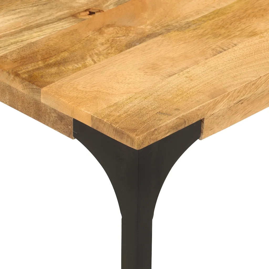 Tavolino da Salotto 100x55x35 cm in Legno Massello di Mango 352018