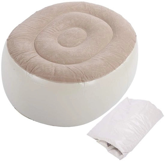 Sedia di Supporto per Piedi Inflatabile - Sedia di Supporto Portatile - Sedia di Supporto Inflatabile Comfortevole e Pratica - Sedia di Supporto Multifunzionale - Ideale per la Casa e l'Ufficio