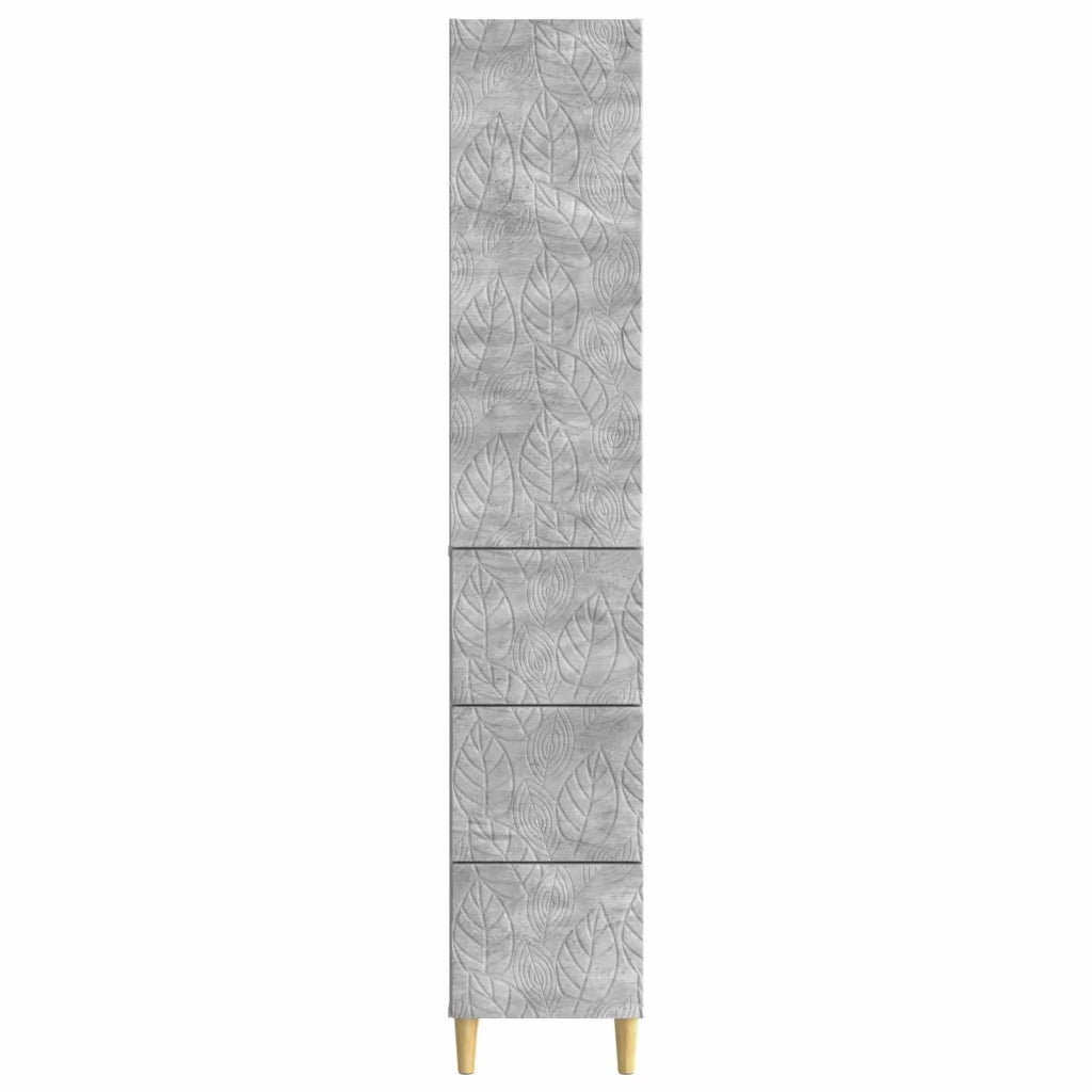 Set di armadi 2 pcs Grigio Cemento 33 x 34,5 x 90 cm 3416730