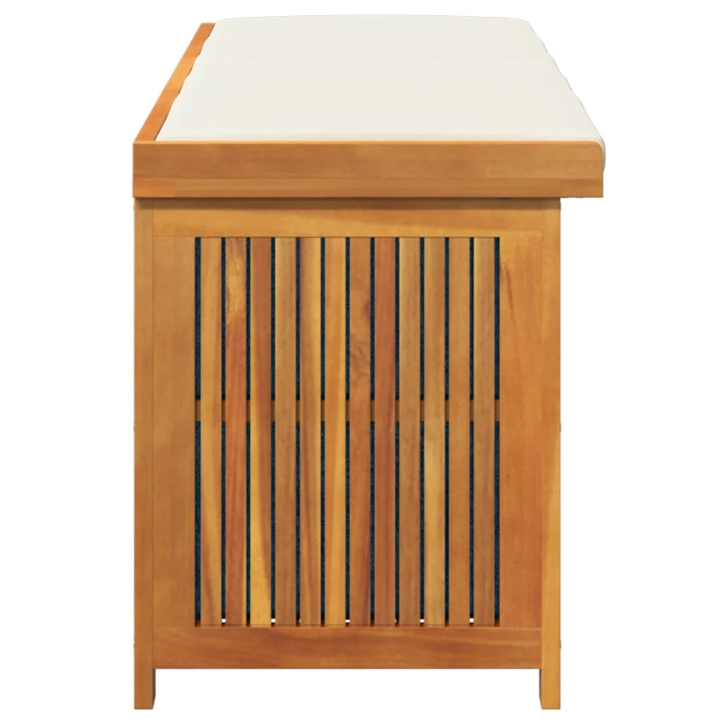 vidaXL Scatola Cuscini da Esterno 150x50x60,5 cm Legno Massello Acacia