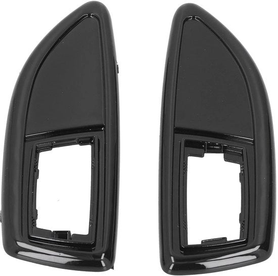 Accessori per auto - Lampi di segnalazione laterali - Acqua resistente - Nero lucido - Ripetitore - Sostituzione per D Range 2006-2014