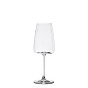 Zafferano Set 6 Calici per Spumante Collezione Altopiano in Vetro Sonoro Superiore Trasparente 42 cl - Design Elegante per Brindisi di Qualità
