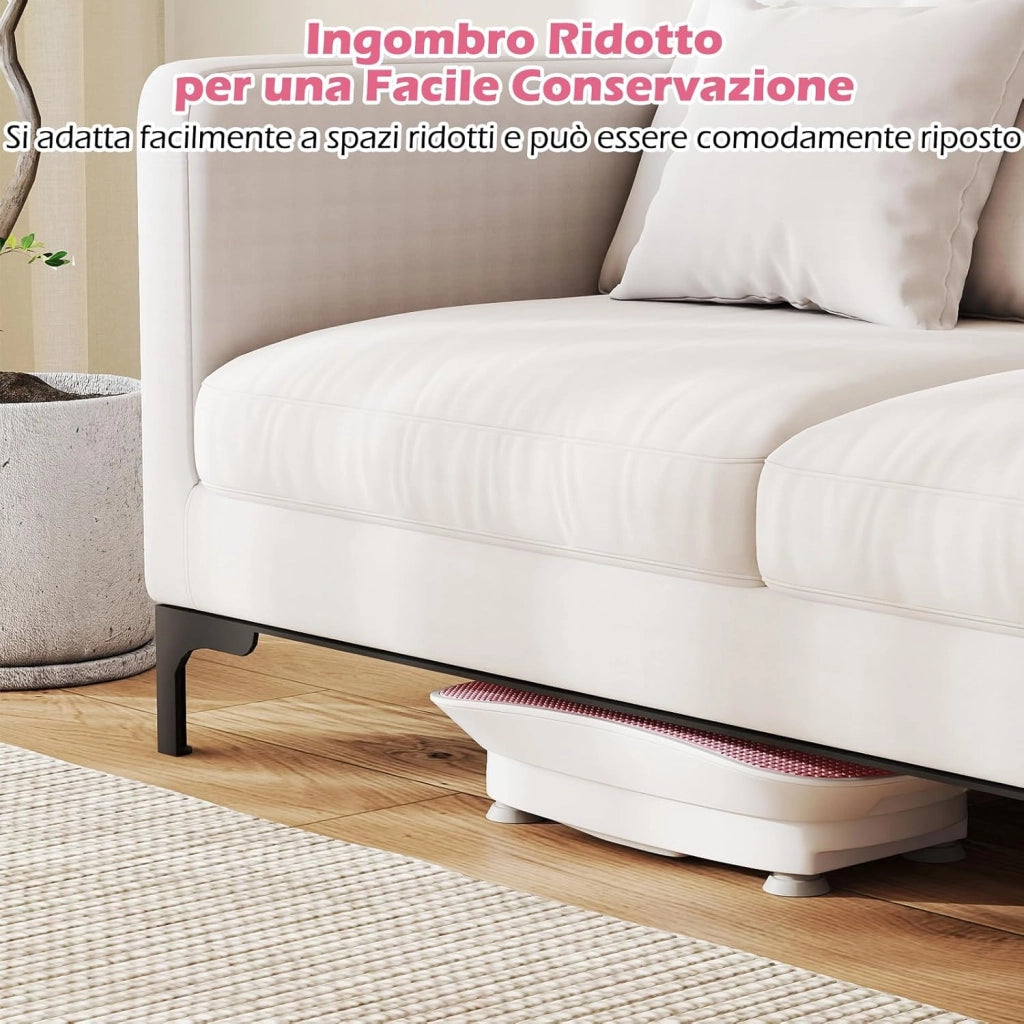 Pedana Vibrante Dimagrante, Piastra Vibrante con 10 Livelli di Vibrazione e Timer, Schermo, Telecomando, Superficie Antiscivolo e 4 Ventose, Allenamento Modellamento Muscolare