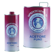 ACETONE PURO Lt. 5- 4 pezzi  - SPRINTCHIMICA