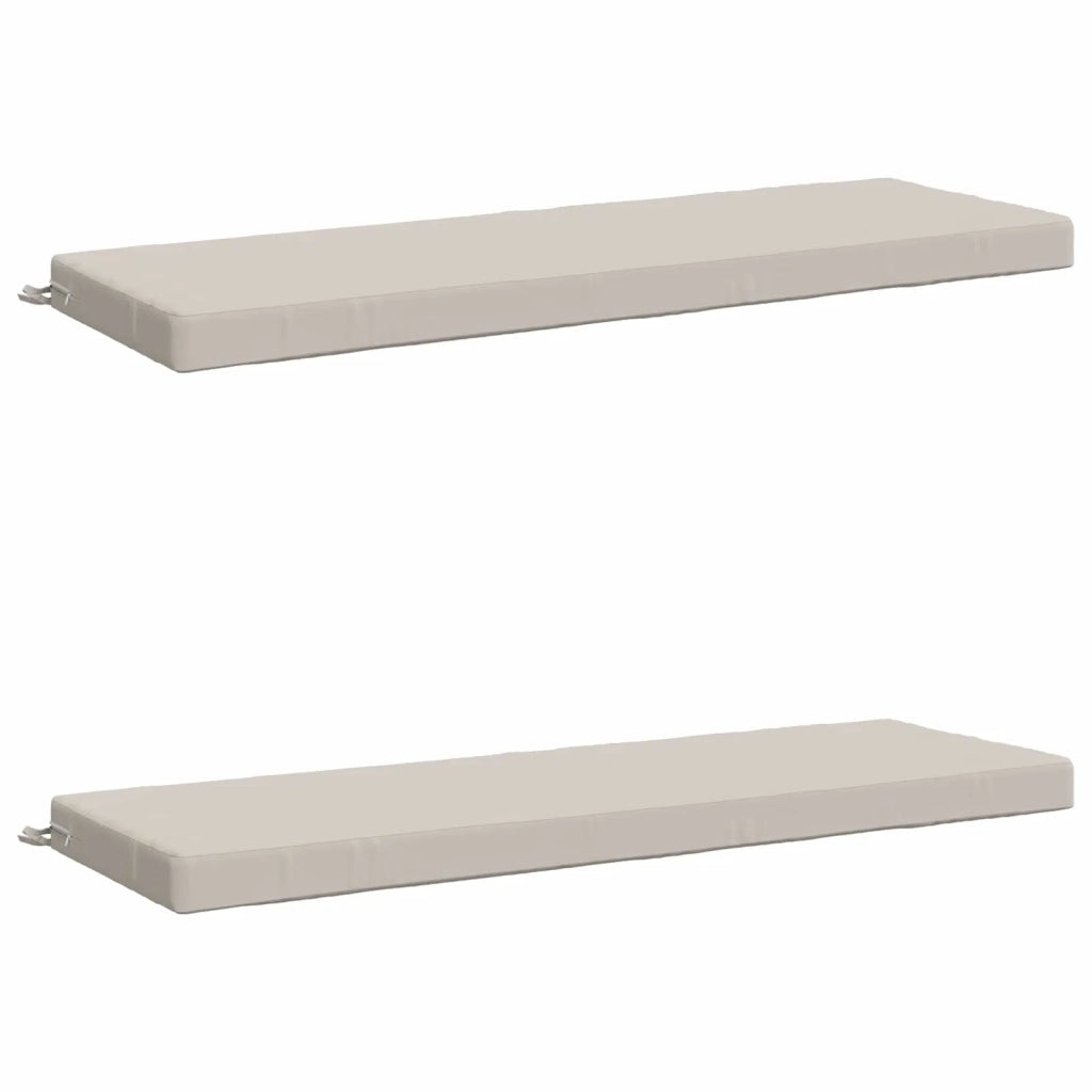 Cuscini per Panchina a 2 Pezzi SOEST 2 pz 100% Poliestere 950305
