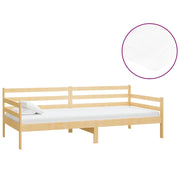 Divano letto | Sof¨¤ letto | Letto singolo con Materasso 90x200 cm Legno Massello di Pino