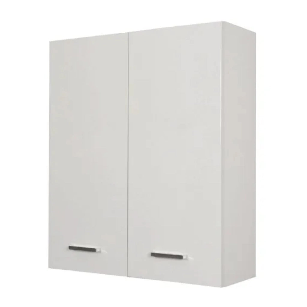 PENSILE BAGNO SOSPESO DUE ANTE IN MELAMINICO BIANCO H.70CM - L=60CM H=71CM P=22CM  - SAV