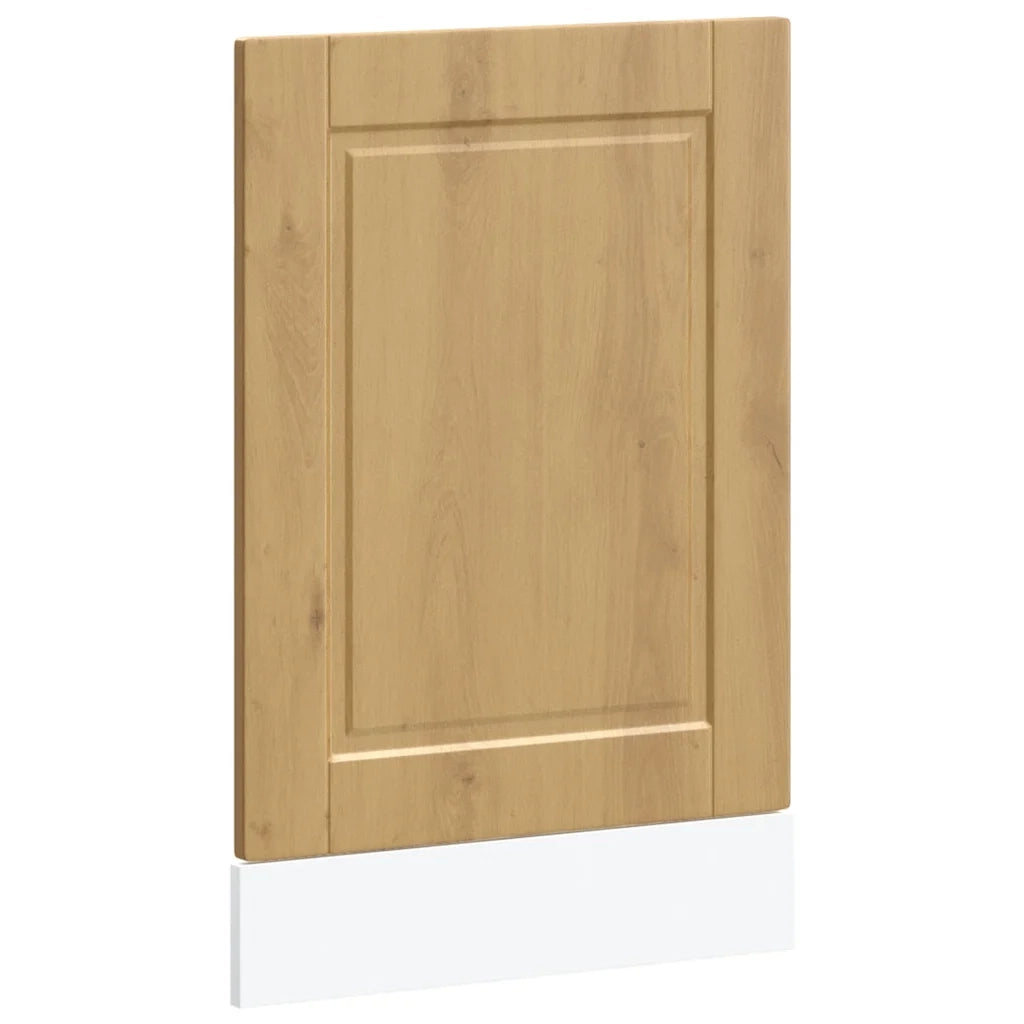 vidaXL Pannello Lavastoviglie Porto Rovere Artigianale 45x1,5x67 cm