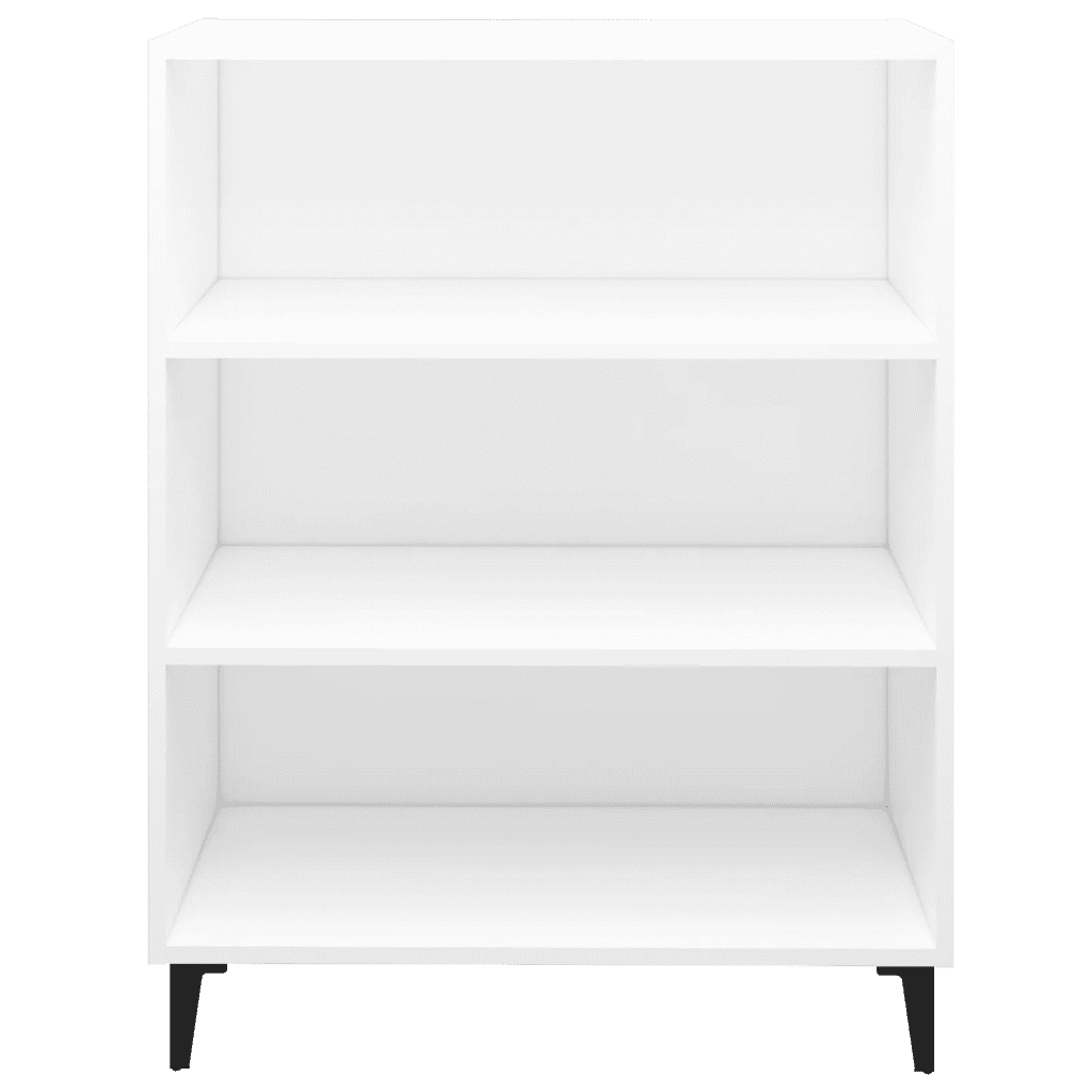 Credenza Bianca 69,5x32,5x90 cm in Legno Multistrato 812249