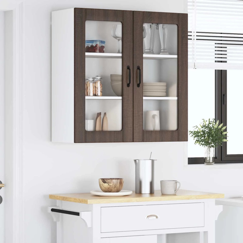 Pannello lavastoviglie Lucca Rovere Marrone 80 x 31 x 80 cm 885072