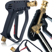 Pistola per Idropulitrice 5000PSI – Connessione M22 e Attacco Rapido 1/4" | Max 300°C, 300 Bar