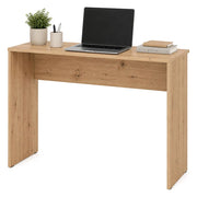 Pichil, Scrivania un Ripiano, 98x45x74h cm Marrone Rovere Nodi