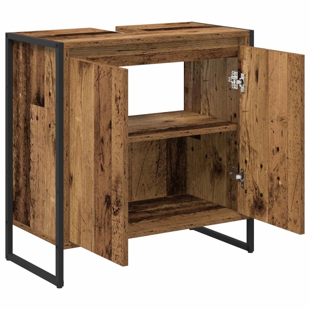 Mobile da Bagno | Armadio da bagno Legno vecchio 60 x 30 x 60 cm Legno multistrato