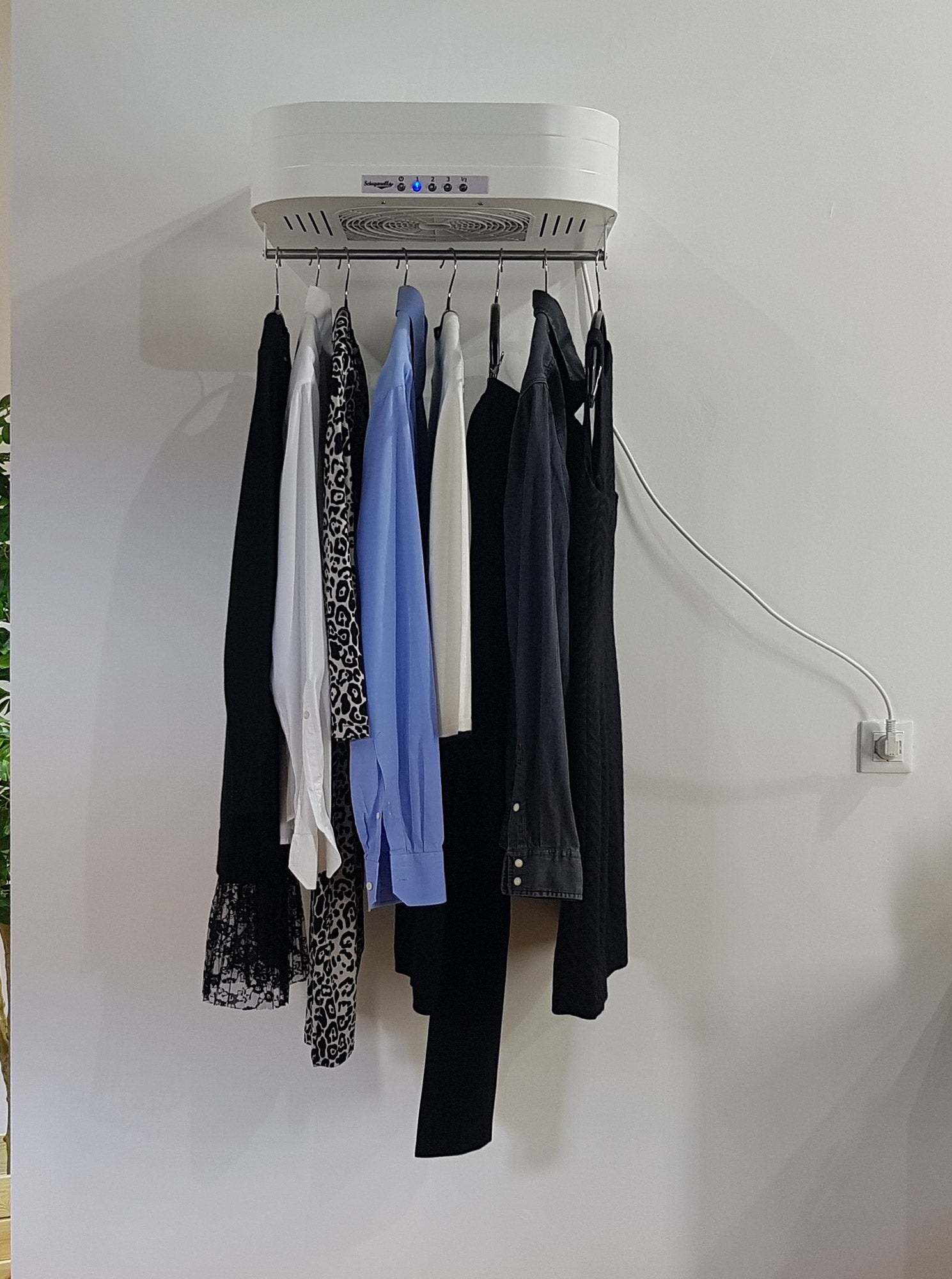 Asciugabiancheria Asciugatrice per Biancheria 1 x 25W Sciugarella Light Bianco