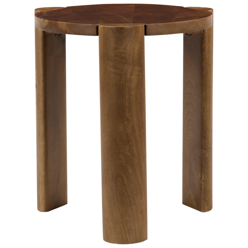 Tavolino in legno massiccio di mango tinto scuro VORI