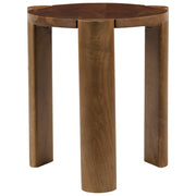 Tavolino in legno massiccio di mango tinto scuro VORI
