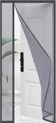 Veloce Tendal Magnetico con Forti Magnetizzatori e Apertura a Doppia Faccia per Porta
