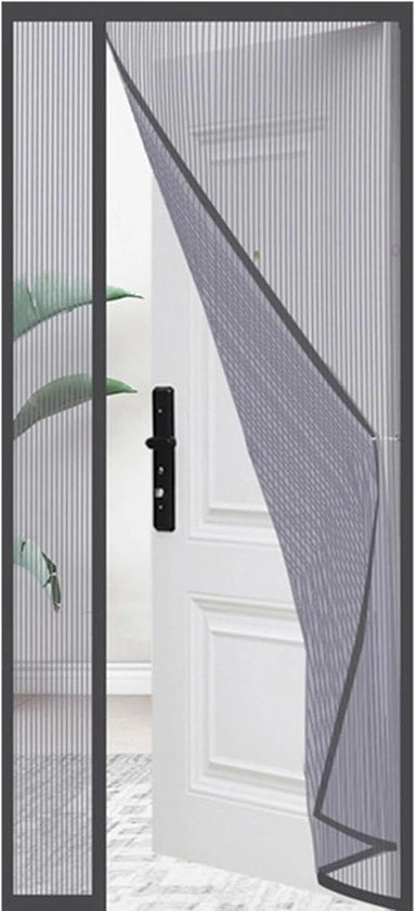 Veloce Tendal Magnetico con Forti Magnetizzatori e Apertura a Doppia Faccia per Porta