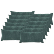 Federa 12 pcs HEERLEN Blu mare 40 x 80 cm Fleece in microfibra 909999