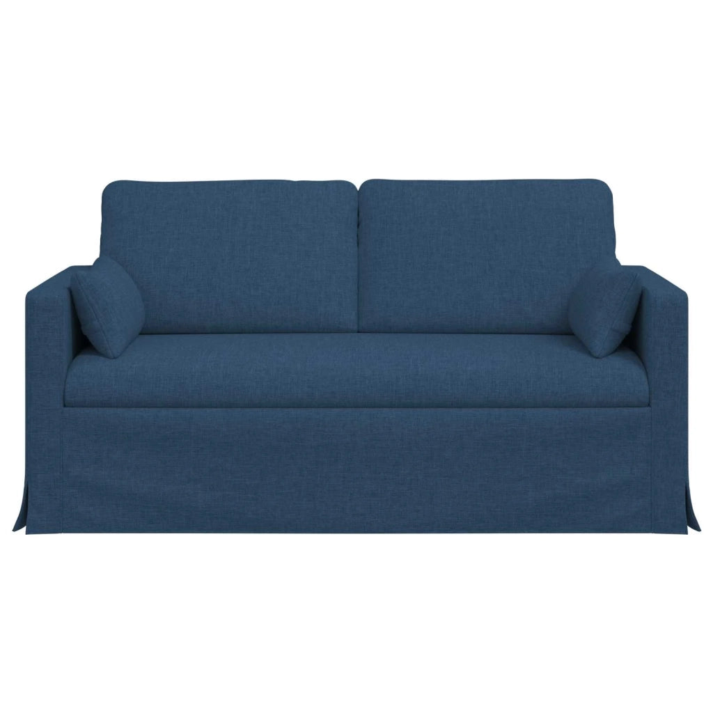 Divano | Divano da soggiorno | Sofa Blu 158 x 78 x 80 cm Tessuto