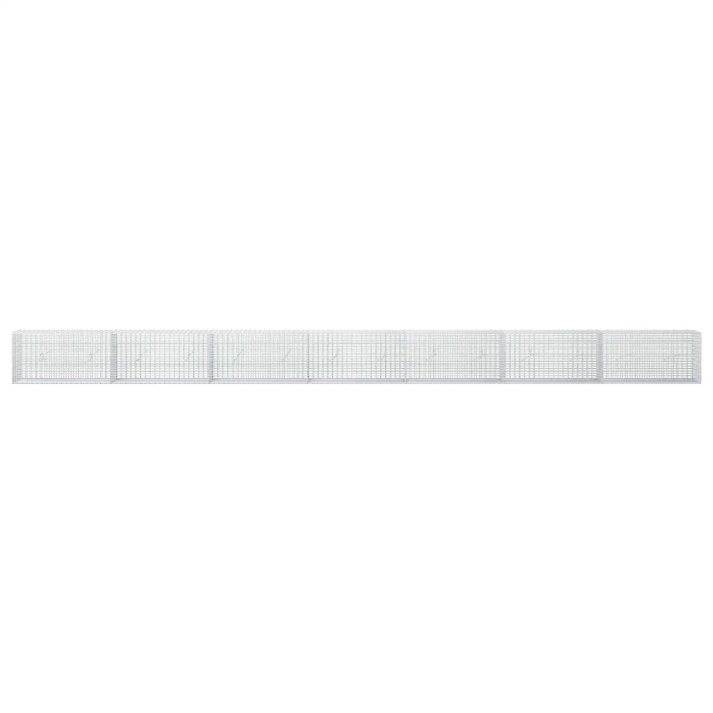 Gabione con Filo da 3,5 mm e Rete da 5x2,5 cm 700x20x50 cm 3461648