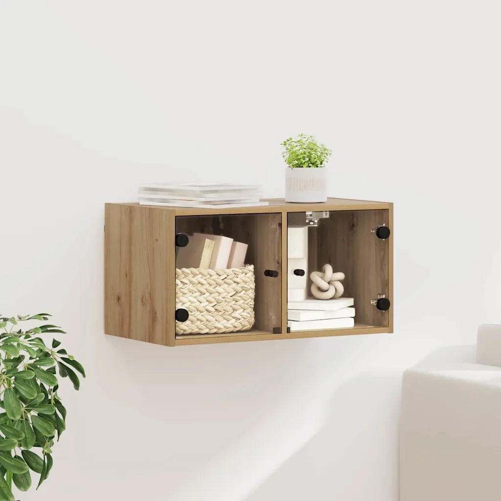 Armadietto a muro Rovere artigianale 68 x 37 x 35 cm