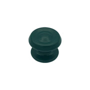 Pomolo fisso per porta SAGUATTI 876/80SAB in alluminio verde opaco