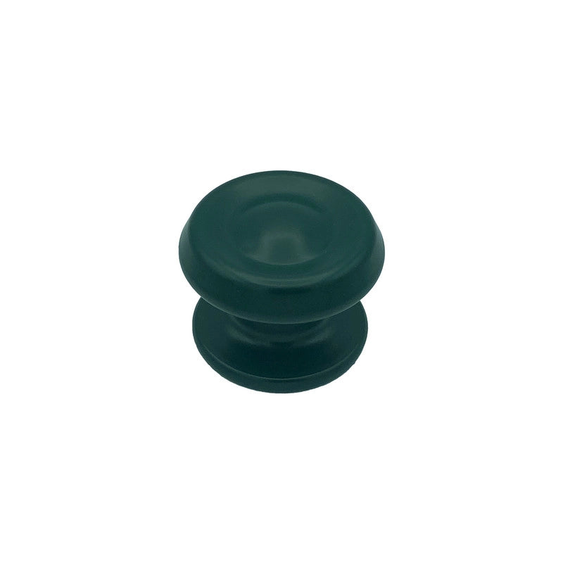 Pomolo fisso per porta SAGUATTI 876/80SAB in alluminio verde opaco