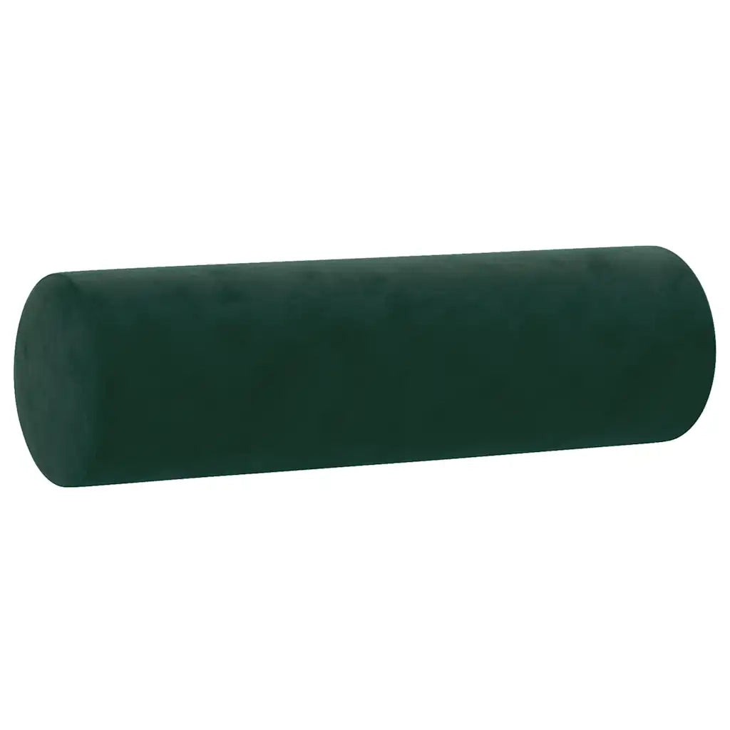Cuscini Decorativi 2 pz Verde Scuro ?15x50 cm in Velluto CFW9486372