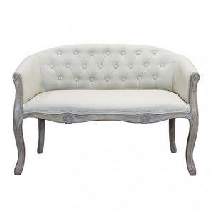 Divano Coleman 107x61x70 h cm in Tessuto Beige