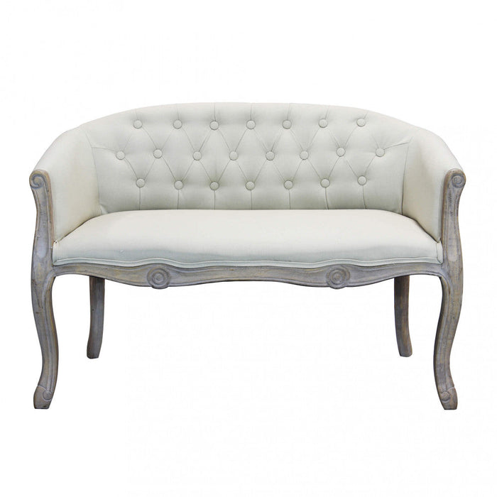 Divano Coleman 107x61x70 h cm in Tessuto Beige