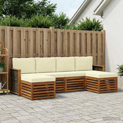 Set di divani da esterno 5 pz 3384676