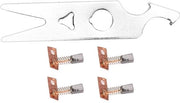 Set di pennelli a doppia mano - Ricambio - Accessorio per manicure - Salone di bellezza - Casa - Adatto per pennelli a doppia mano - Borsetta per unghie