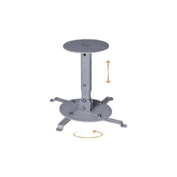 Ciatti pjmn 10 supporto per proiettore soffitto argento - PJMN10