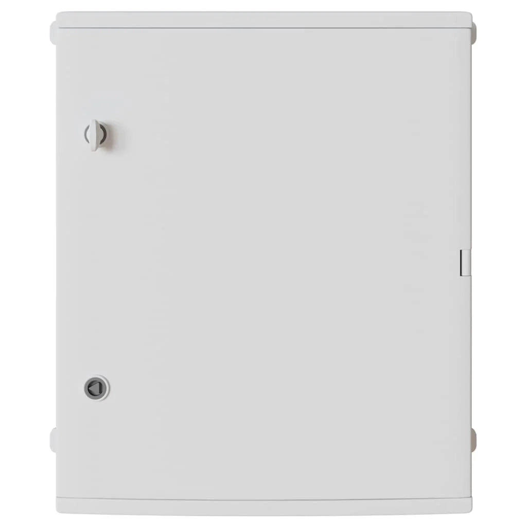 Armadio elettrico moderno per stoccaggio interno/esterno 57 x 23 x 60 cm plastica grigia 02_0058203