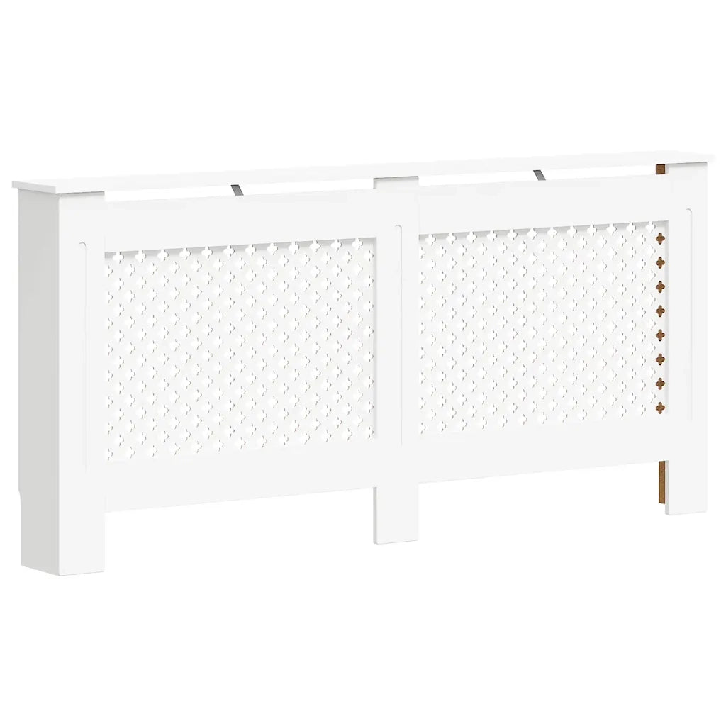 Copertura per Radiatore Bianca 172x19x81,5 cm in MDF 284325