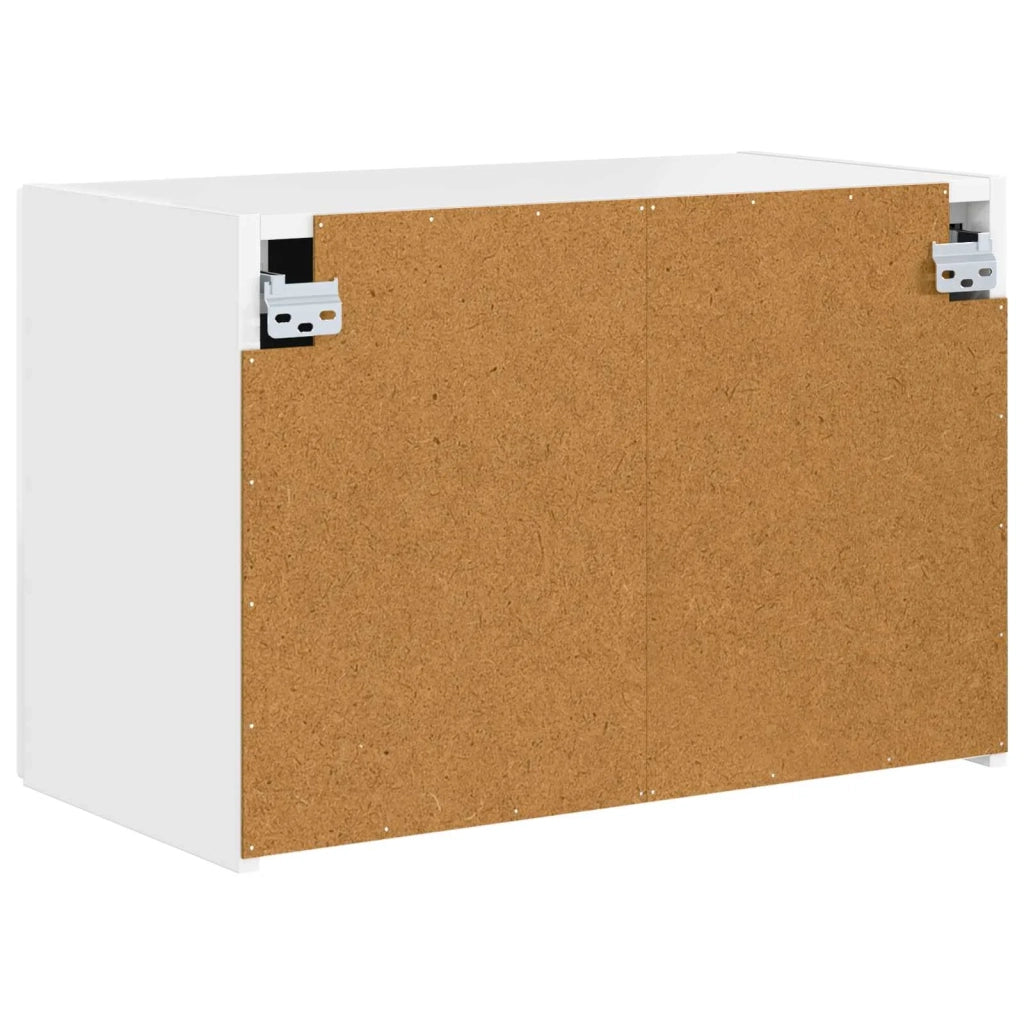 Mobile TV da parete Bianco Lucido 59,5 x 31 x 40 cm 892337