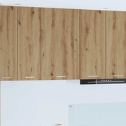 Armadio pensile Rovere Artigiano e Bianco 50 x 31 x 80 cm