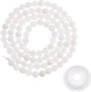 Kralen 4 mm - 94 pezzi - Edelsteenkralen facetate - Kralen da 2 mm - Accessori per gioielleria con 4 mm e 2 mm - Facettate con 4 mm e 2 mm - 94 pezzi - Facettate con 2 mm