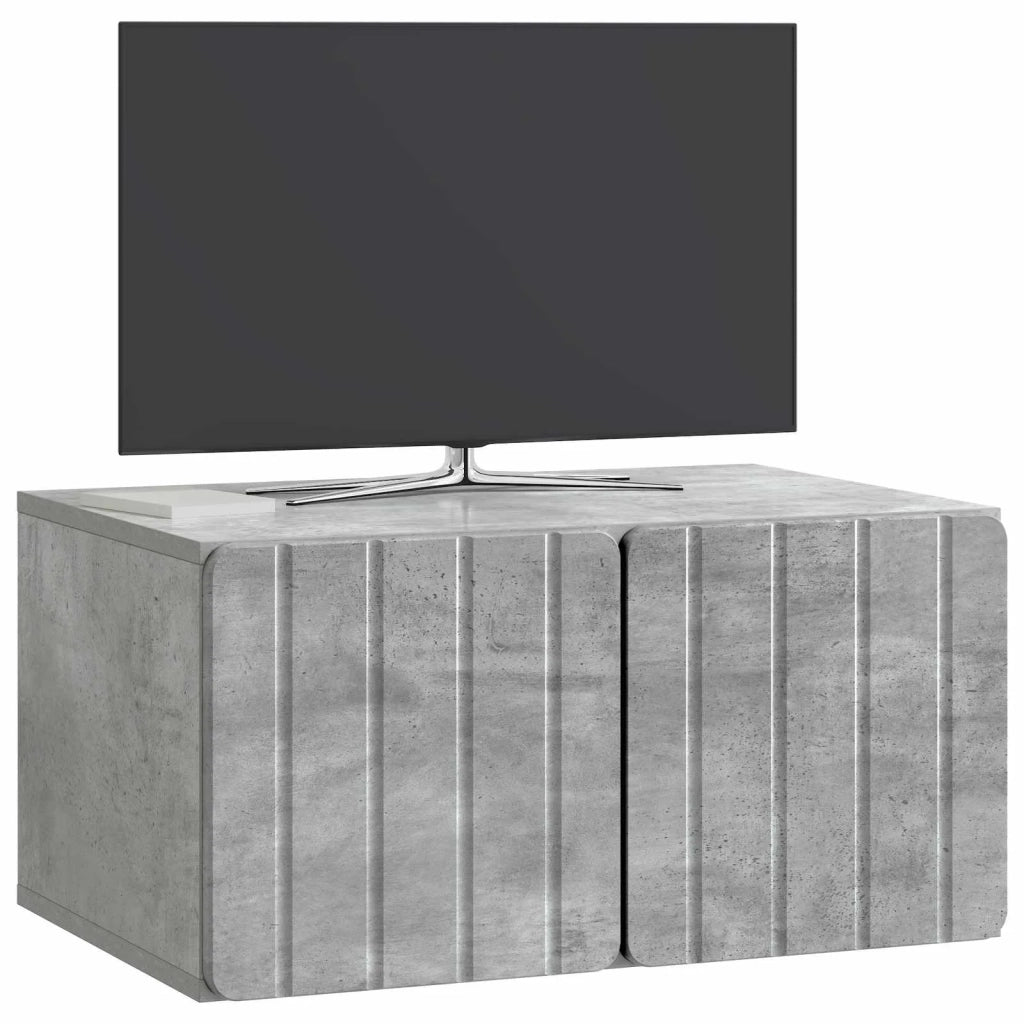 Mobile Porta TV da Muro Grigio Cemento 59,5 x 41 x 30 cm 898338