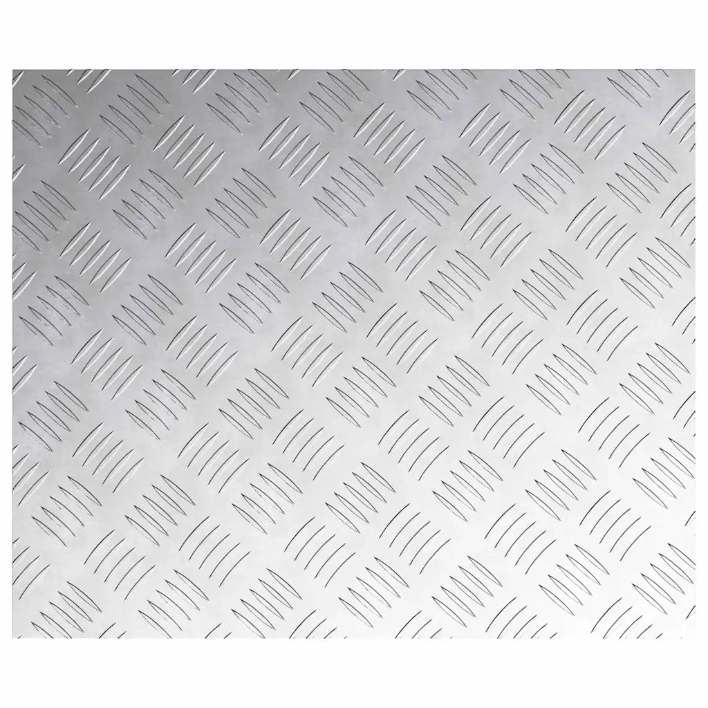 Gradini per Scale 2 pcs Argento 60 x 50 cm Alluminio 4104349