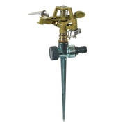 Trade Shop - Irrigatore A Battente Annaffiatore Innaffiare Giardino Su Picchetto In Metallo -