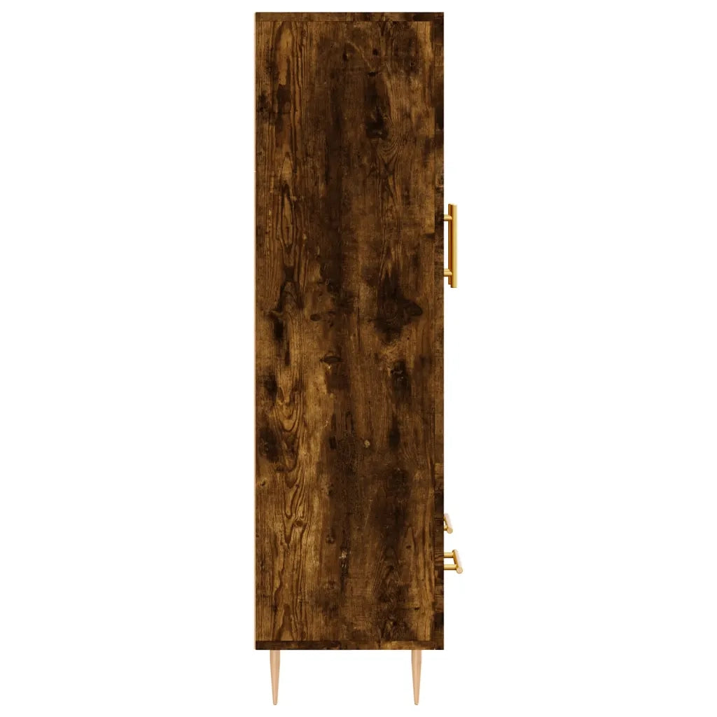 Credenza Rovere Fumo 69,5x31x115 cm in Legno Multistrato 828289
