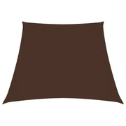 Parasole a Vela in Tela Oxford a Trapezio 2/4x3 m Marrone