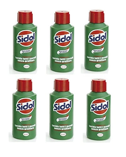 Lucida Metalli Sidol 75 ml 6 Pezzi