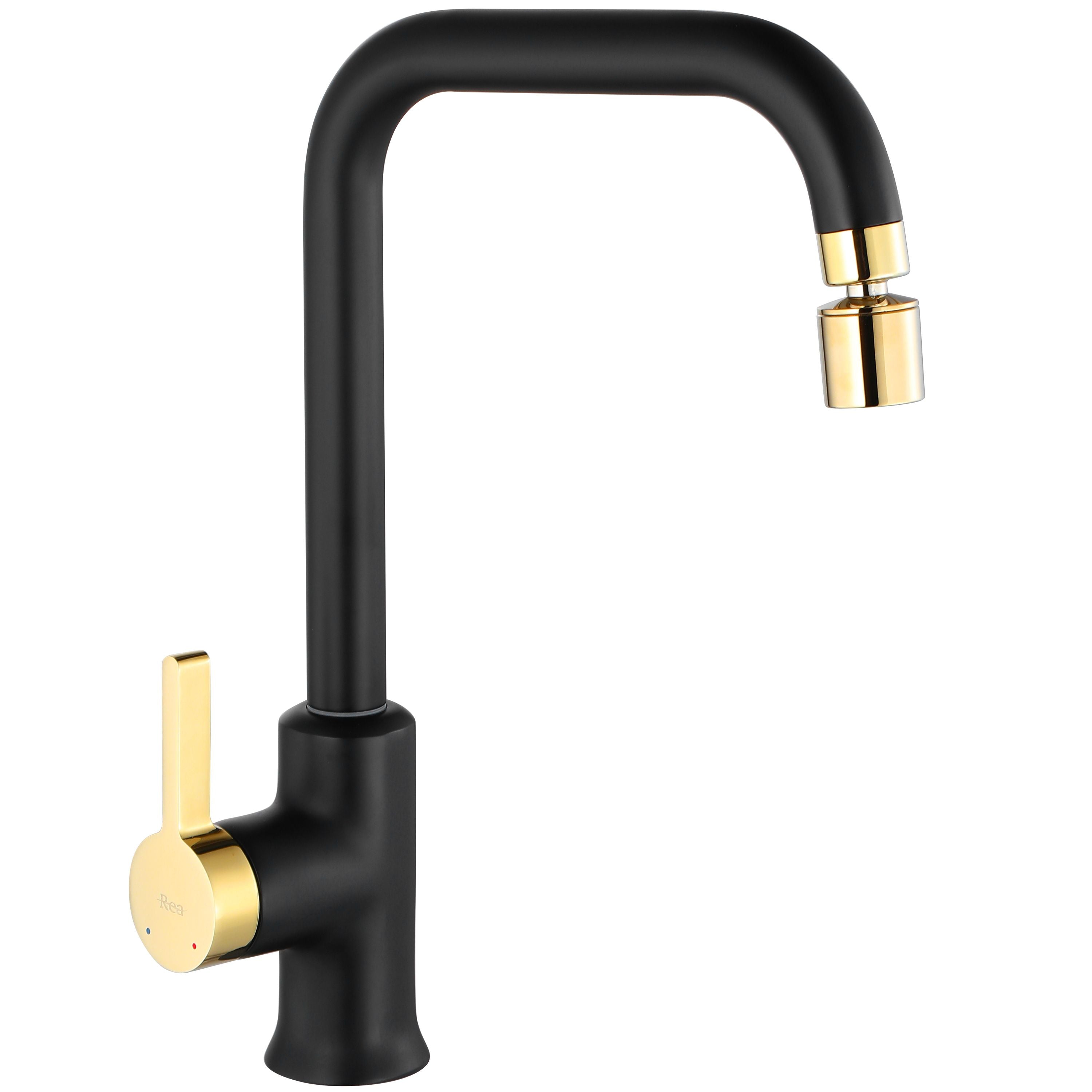 Rubinetto Da Cucina Rea Polo Black Gold