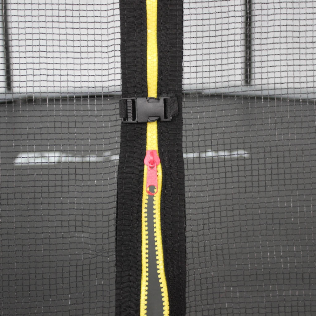 Tappeto elastico 460cm con rete di protezione neptune xxl grey