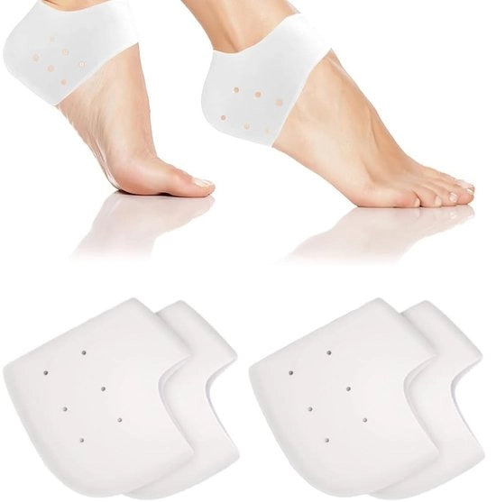 Protezione per il Talone Gel - Cuscini per il Talone - Pastiglie per il Talone - Protezione per il Talone - Cuscini per il Talone per Scarpe - 2 Pezzi - Cuscino per il Talone
