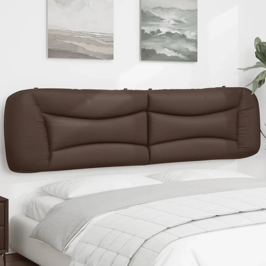 Cuscino Testiera Hvar Marrone 200 cm in Similpelle CFW5777442